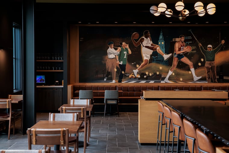 The dining room at Little Horse Tavern on Monday, Dec. 8, 2025 in Philadelphia. Little Horse Tavern serves as the main restaurant and bar at Cobbs Creek Golf Course. The restaurant, catering, and refreshment carts on the course are a collaboration between Fitler Club and Strother Enterprises.