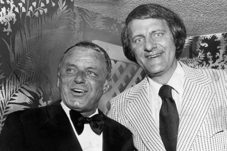 Frank and Sid pose for the camera in Las Vegas in 1975.