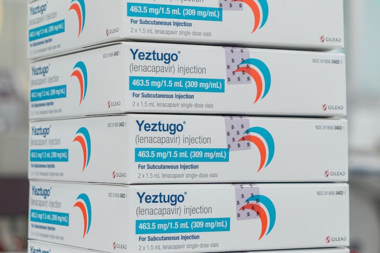 Gilead Sciences HIV prevention medication, Yeztugo, (lenacapvir) at a manufacturing facility in La Verne, Calif., in June 2025. A Temple professor wanted to see if messaging about PrEP, or pre-exposure prophylaxis, the medication used to prevent HIV infection, needed to change based on connection to community. (Gilead Sciences via AP)