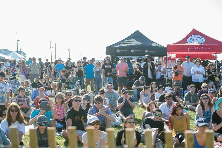 2015 Hop Sauce Festival on Long Beach Island.