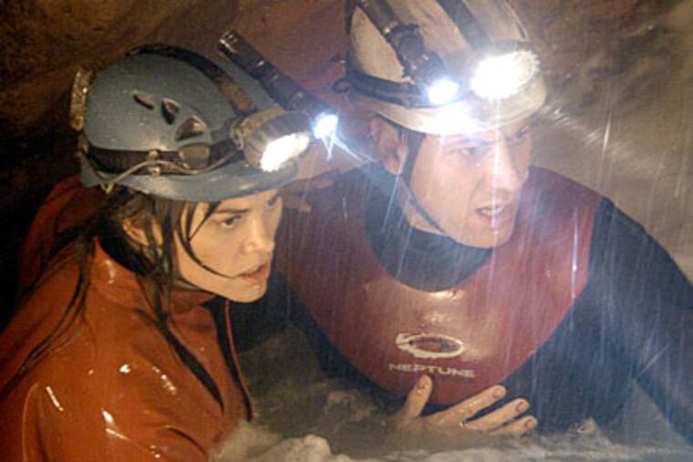 In "Sanctum," a group of spelunkers become trapped when a flash flood hits.