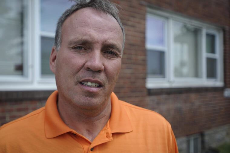 Pete Alfeche says his $250 loan cost him almost $2,000 in finance charges within a year. He is fighting efforts to allow such loans back in Pennsylvania but with regulations on those who offer them. RON TARVER / Staff Photographer