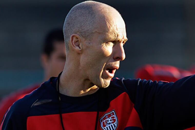 The United States will qualfiy for the second round of the World Cup if it beats Algeria today. (Elise Amendola/AP)