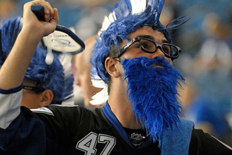 There will be a conference championship-deciding seventh game between the Lightning and Bruins. (Phelan M. Ebenhack/AP)