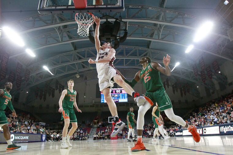 AJ Brodeur scoring against Miami on Dec. 4.
