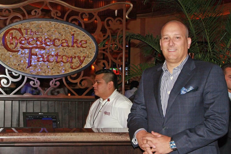 David Gordon, president of Cheesecake Factory.