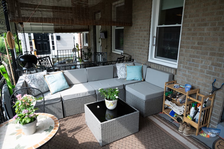The neighborhood is filled with other teachers, who often hang out on their porches after school.
