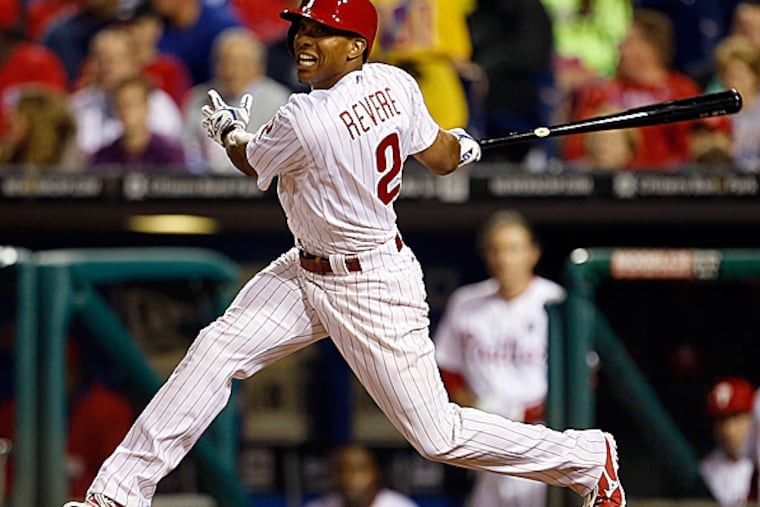 Phillies center fielder Ben Revere. (Yong Kim/Staff Photographer)