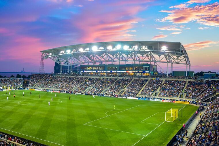Talen Energy Stadium, the home of the Philadelphia Union.