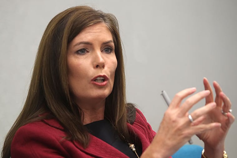 Attorney General Kathleen Kane. (MICHAEL BRYANT / Staff Photographer)