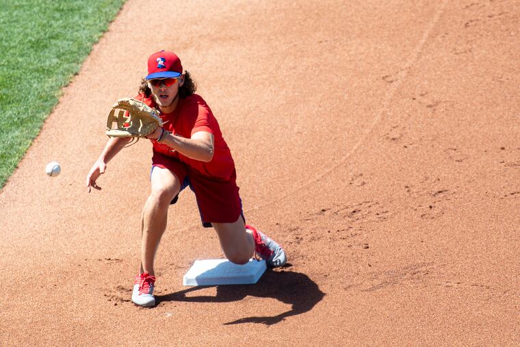 The Phillies are likely to leave top prospect Alec Bohm off the opening day roster to gain an extra year of service time.
