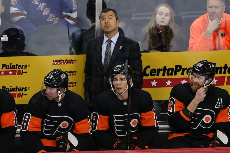Alain Vigneault directed the Flyers to massive improvement in his first year as their coach.