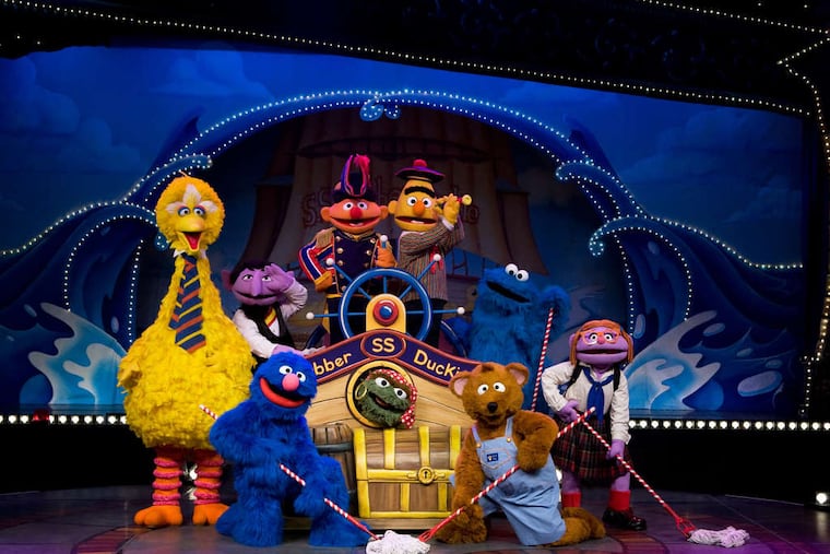 Bert, Ernie, and others go on an imaginary journey Friday, Saturday and Sunday.