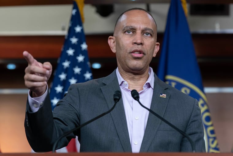 House Minority Leader Hakeem Jeffries (D., N.Y.) voted against the amendment.