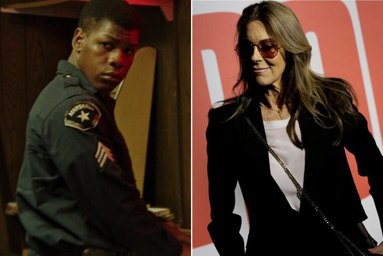 John Boyega (left), star of ‘Detroit,’ and director Kathryn Bigelow.