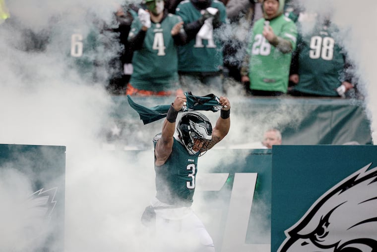Eagles linebacker Nolan Smith Jr. and the rest of the Eagles will be wearing decked out in green during Super Bowl LIX against the Kansas City Chiefs.