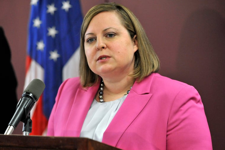 FILE - Erin Deveney in an April 29, 2014, file photo.