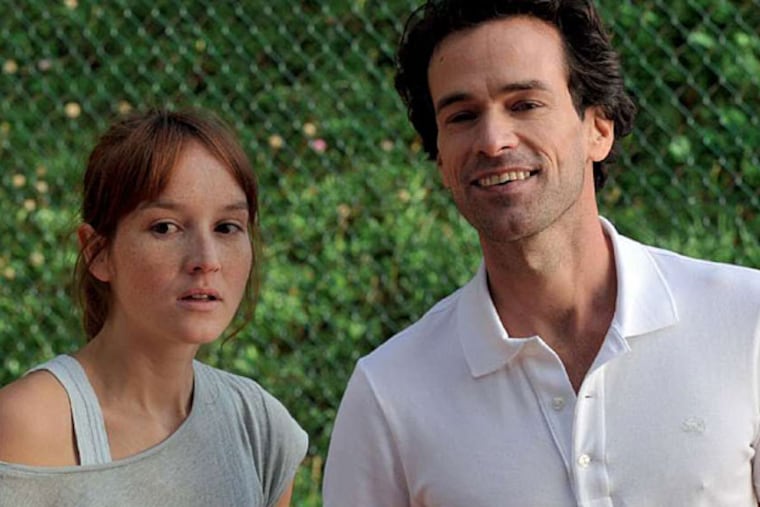Anais Demoustier and Romain Duris in "The New Girlfriend." (Photo: Cohen Media Group)