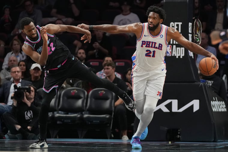 Sixers center Joel Embiid said he played "terrible" in a loss to the Miami Heat.
