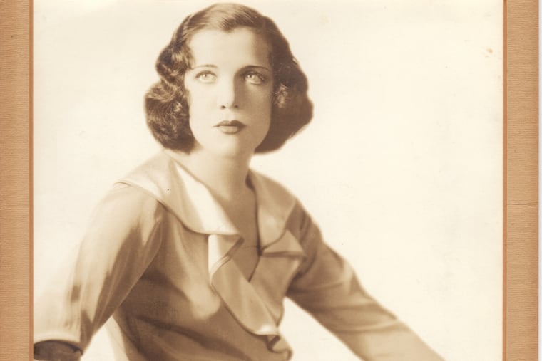 Frances Upton when she was with the Ziegfeld Follies.