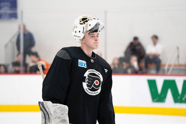 Ajay White, a goaltender who grew up in Bryn Mawr, was selected to participate at the Flyers' development camp in Voorhees.