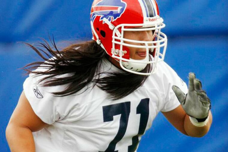 The Eagles' latest addition Ed Wang. (David Duprey/AP file)