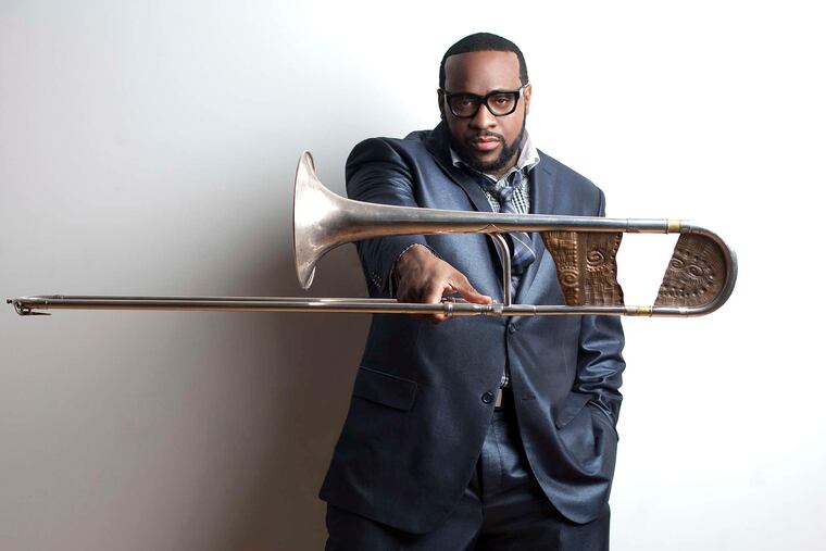 Philadelphia trombonist Jeff Bradshaw will play. He also books festival acts.