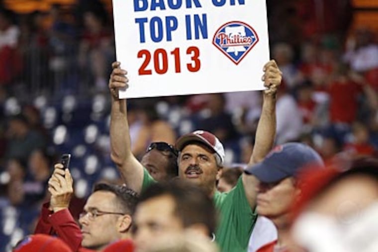 Phillies season ticket prices are not increasing in 2013. (Yong Kim/Staff Photographer)