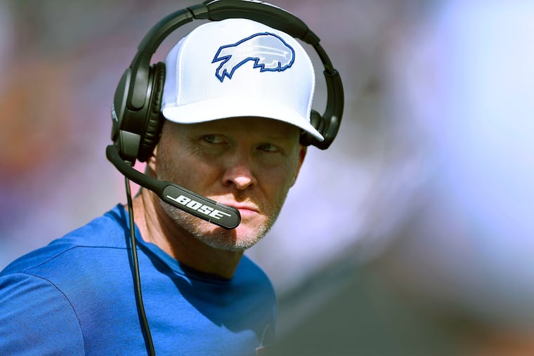 Buffalo Bills head coach Sean McDermott spent 12 years with the Eagles, including two as their defensive coordinator.