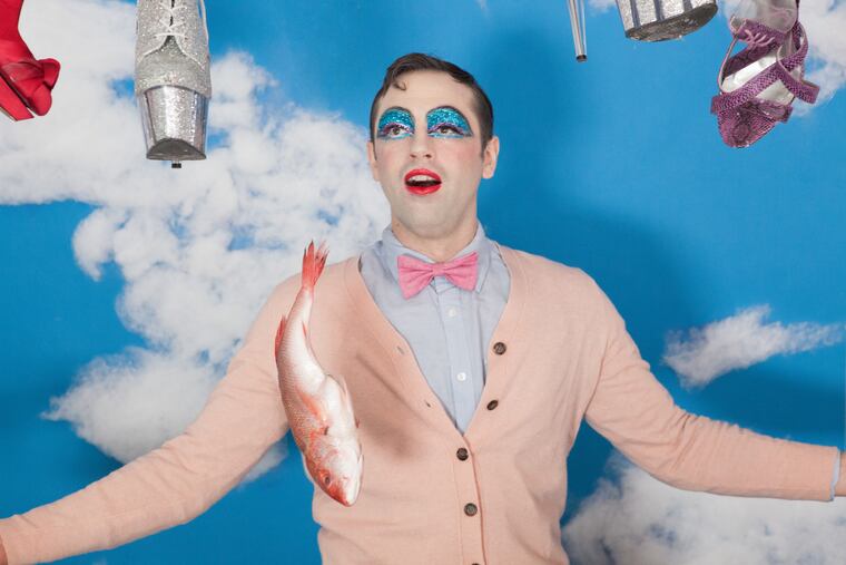 John Jarboe in the Bearded Ladies Cabaret production "You Can Never Go Down the Drain."