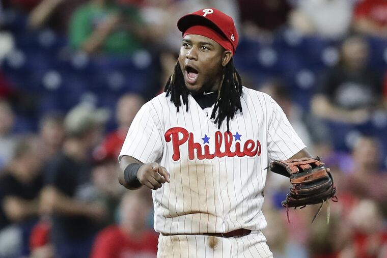 Maikel Franco has started only one of the Phillies' last seven games because of pain in his right wrist.