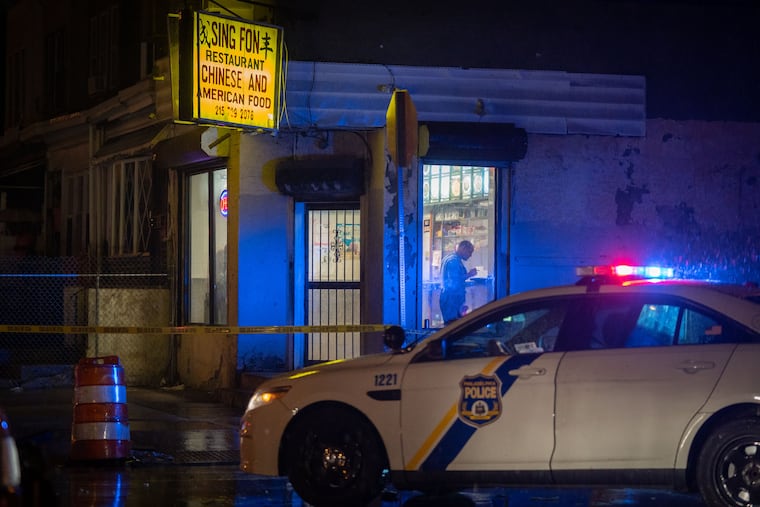 Police investigate the 1900 block of South 56th Street where a 16-year-old boy was shot multiple times.