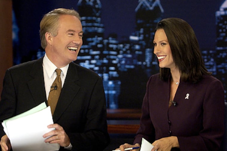 Federal prosecutors haev charged Larry Mendte with illegally accessing Alycia Lane's e-mail. (Peter Tobia/Inquirer file photo)