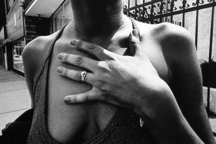 on display at the Philadelphia Museum of Art include "Halter/Hand on Chest/Cheap Ring," above, and "Bubble Gum," right. Cohen has done much of his work in Wilkes-Barre, where he lives, and nearbyScranton.