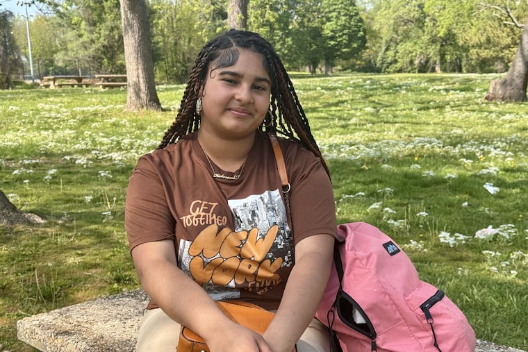 Kalorena Gonzalez, a 10th grader at Martin Luther King High School, has had no English teacher since October. She and her classmates are expected to take the state Keystone Exam, a graduation requirement, this month.
