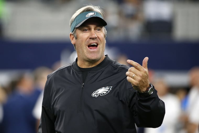Eagles coach Doug Pederson.