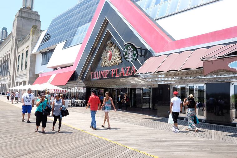 Trump Plaza Hotel & Casino is expected to close in September. (ED HILLE / Staff Photographer)