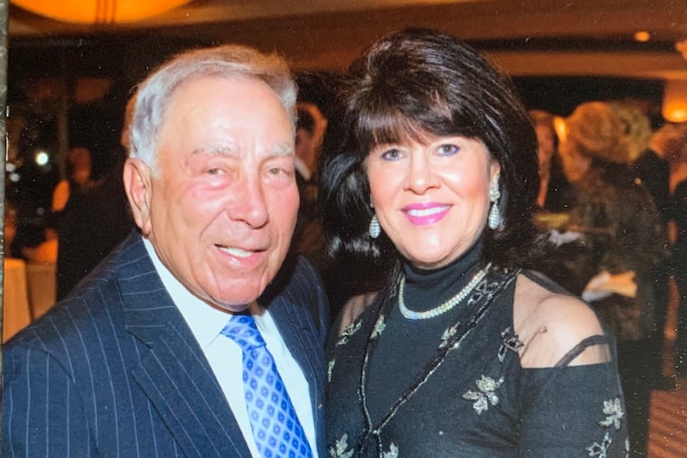 Raymond Goldberg with wife, Ellen Ross Goldberg.