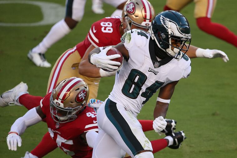 Greg Ward, a receiver here against the 49ers, knows what it's like to beat Lamar Jackson. He did it four years ago as a quarterback at the University of Houston.