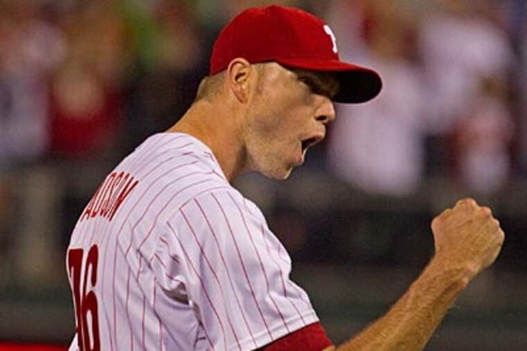 "We're just out there trying to get outs," said Ryan Madson. "Nobody has ever put labels on us out there." (Ed Hille/Staff Photographer)