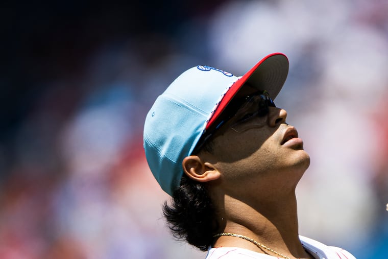 Phillies starter Jesús Luzardo allowed five earned runs and six hits in two innings against the Reds on Friday.