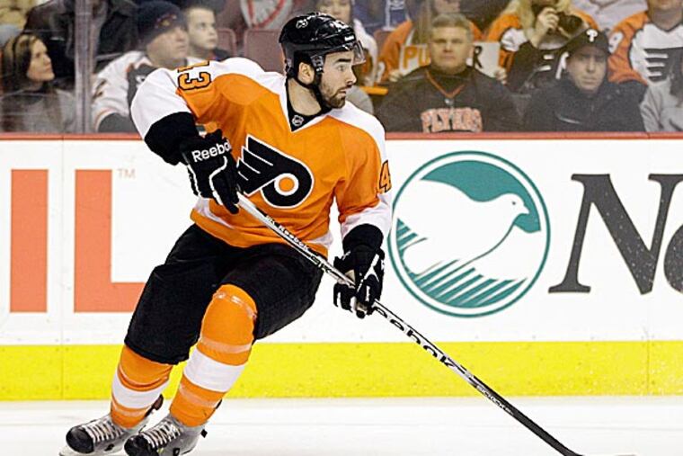 For a defense desperately seeking consistency in the wake of injuries, the familiar face of Marc-Andre Bourdon has been conspicuously missing. (Matt Slocum/AP)