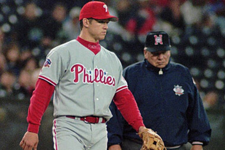 Scott Rolen is still booed by Phillies fans for his acrimonious departure from Philadelphia. (File photo)