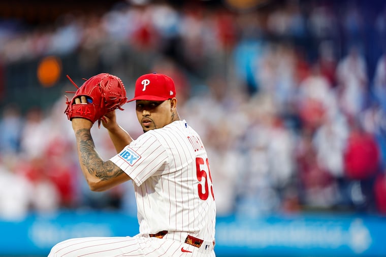 Phillies closer Jhoan Duran has converted 17 of 18 save opportunities this season.