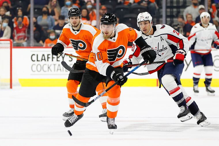 Rasmus Ristolainen was one of three defensemen brought in this offseason by Chuck Fletcher to help remake the Flyers defense.