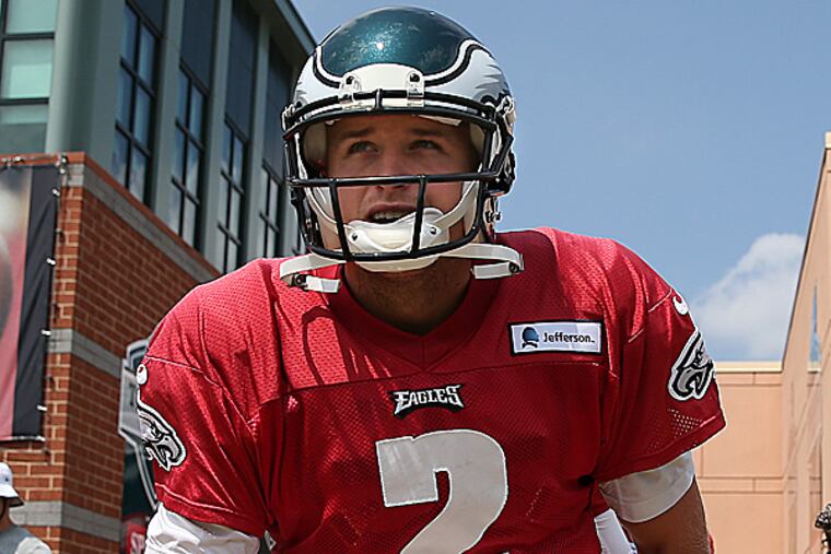 Eagles quarterback Matt Barkley. (David Maialetti/Staff Photographer)