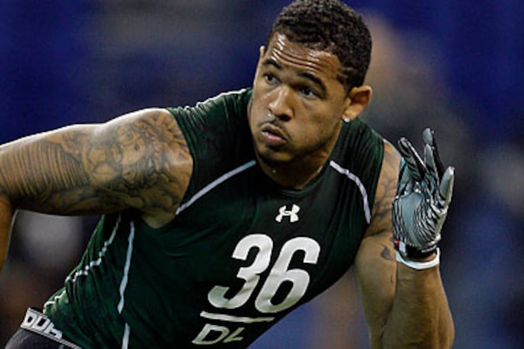 Derrick Morgan was the ACC's Defensive Player of the Year in 2009. (Darron Cummings/AP file photo)