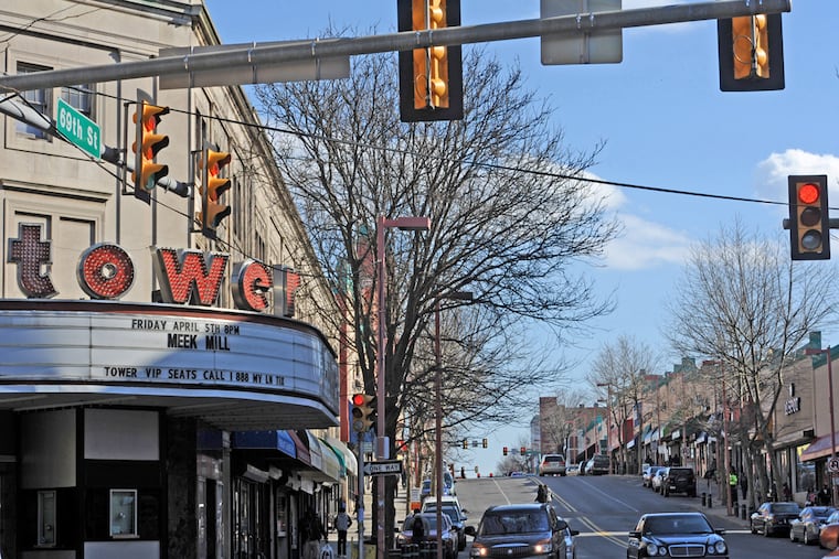 Scenes from Upper Darby in 2013. Here, 69th Street, with the Tower Theater at left.