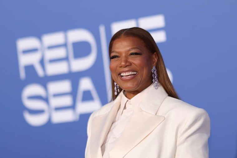 Queen Latifah poses for photographers upon arrival at the amfAR Cinema Against AIDS benefit at the Hotel du Cap-Eden-Roc, during the 76th Cannes international film festival, Cap d'Antibes, southern France, Thursday, May 25, 2023. (Photo by Vianney Le Caer/Invision/AP)