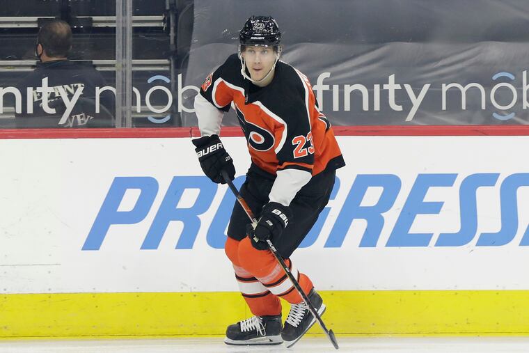 Flyers left winger Oskar Lindblom was off the ice for about 72 hours and hopes the rest re-energizes him.